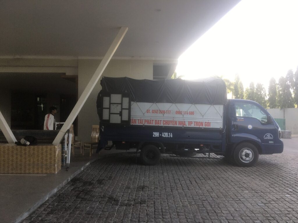 Cung cấp các loại xe tải phù hợp với khu vực để thuận tiện cho quá trình chuyển nhà