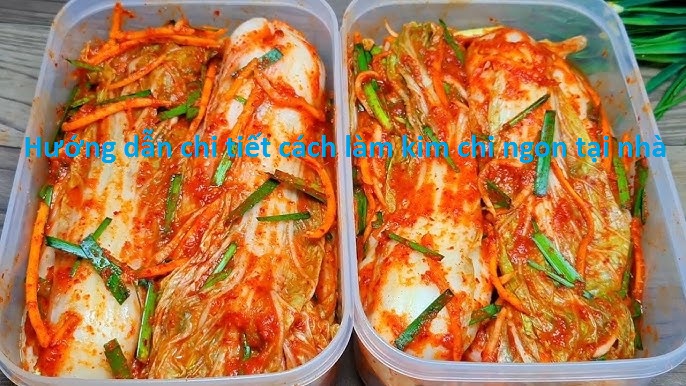Hướng dẫn chi tiết cách làm kim chi ngon tại nhà