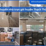 Dịch vụ chuyển nhà trọn gói huyện Thạch Thất của Phát Đạt, với tài xế kinh nghiệm sẽ đảm bảo đồ đạc được chuyển đến nhà mới đúng giờ