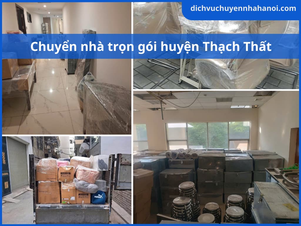 Dịch vụ chuyển nhà trọn gói huyện Thạch Thất của Phát Đạt, với tài xế kinh nghiệm sẽ đảm bảo đồ đạc được chuyển đến nhà mới đúng giờ